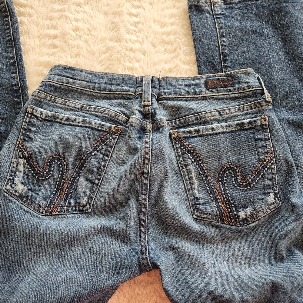 Citizens of Humanity Jeans, Ric Rac #108 Lowrise Bootcut Stretch Size 30